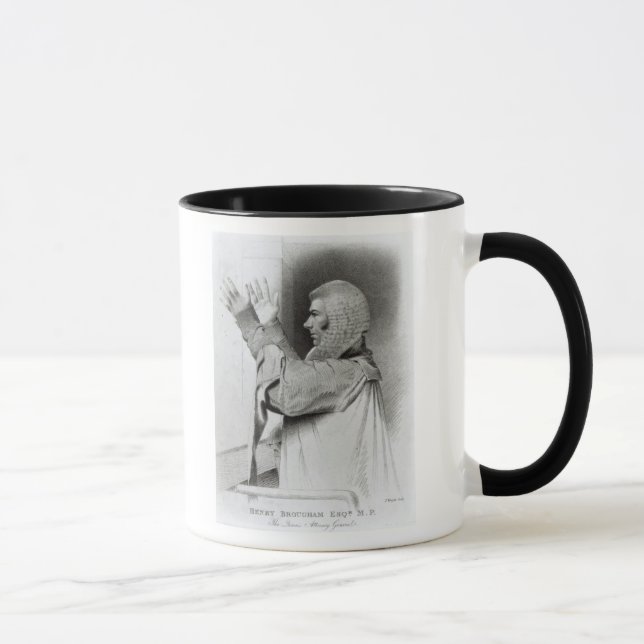 Caneca PM de Esq do Brougham, Attorney General da rainha (Direita)