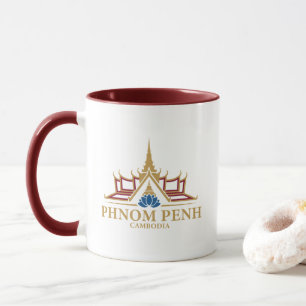Caneca Pnom Pene Camboja Sudeste Asiático