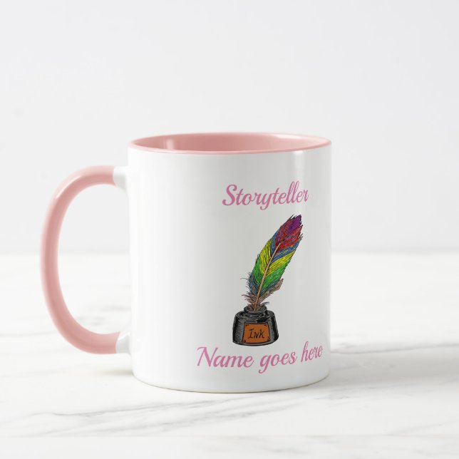 Caneca Pó de recheio e tinta (Esquerda)