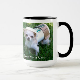 Caneca Pobres mim um copo