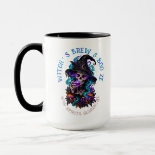 Caneca Poção de Bruxa & Cerveja Boo Ze Gótica Halloween