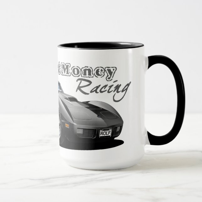 Caneca PocketMoneyRacing official mug (Direita)