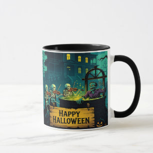 Caneca Poço de Desejos Zumbi da Mansão Assombrada: