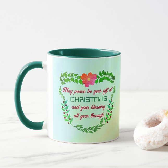 CANECA PODE SER O SEU PRESENTE NO NATAL (Com Donut)