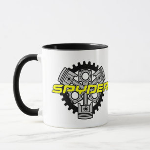 Caneca Pode Ser Spyder Três Pistão Mug