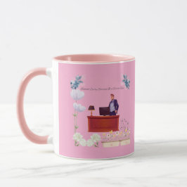 Caneca Poder do rosa de liderança