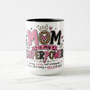 Caneca Poder Super Mãe Inspirador