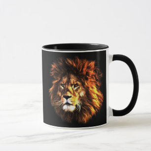 Caneca poderosa do leão