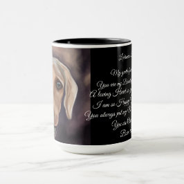 Caneca Poesia do Labrador Retriever