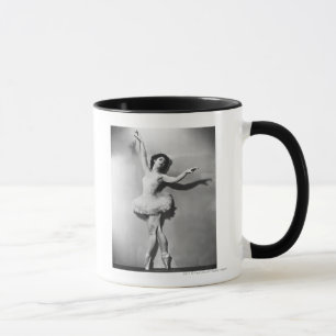 Caneca Pointe B&W do en da bailarina