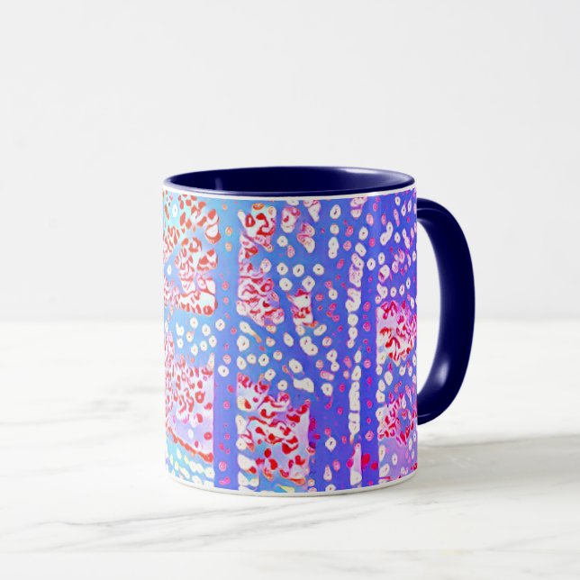 Caneca Pointilistas (Frente Esquerda)