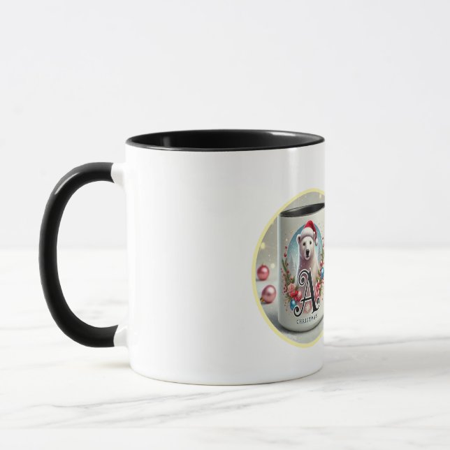 Caneca Polar Bejar Monograma Clássico A, 11 oz (Esquerda)