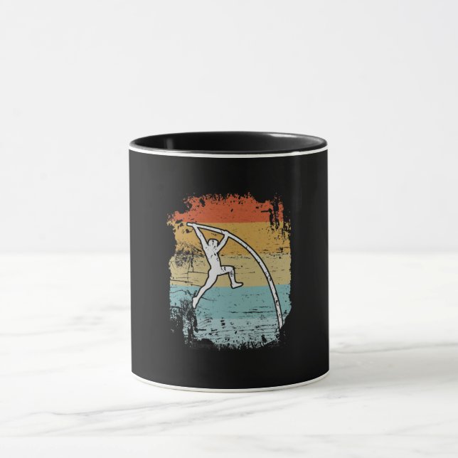 Caneca Pole Vault - Retrô de compartimentação (Centro)