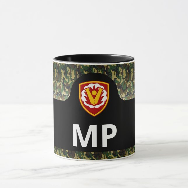 Caneca Polícia Militar Brassard Coffee Mug (Centro)