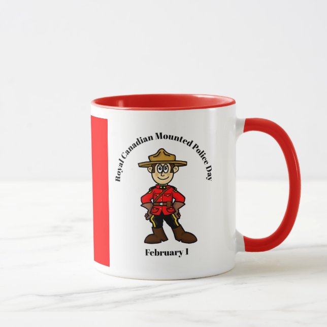 Caneca Polícia Montada Real Canadense Day Mug (Direita)