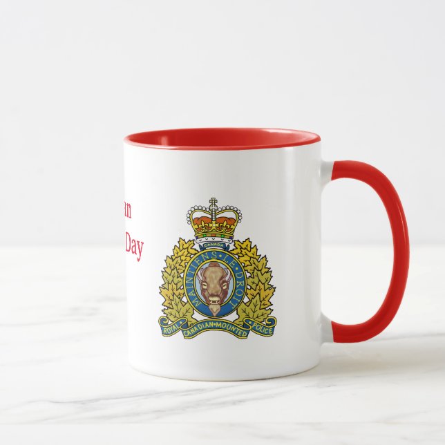Caneca Polícia Montada Real Canadense Day Mug (Direita)