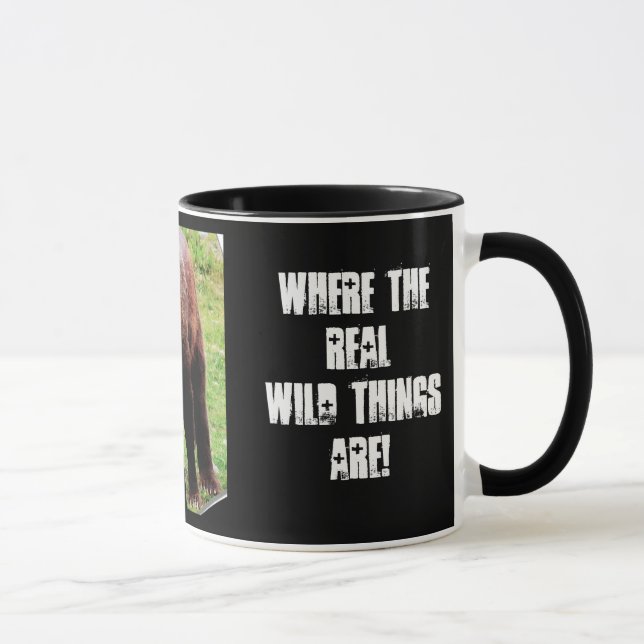 Caneca Polícia Nacional do Alasca - Mug 3-D (Direita)