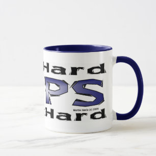 Caneca Policiais - Reproduzir Duro/Duro de Trabalho