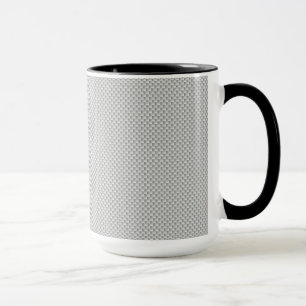 Caneca Polímero preto e cinzento da fibra do carbono
