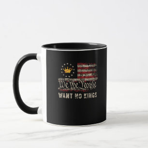 Caneca Política Patriótica Protesto Sem Reis Na América