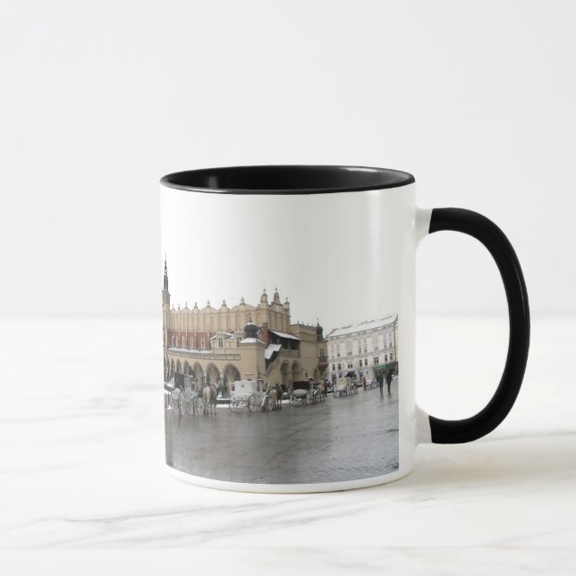 Caneca Polônia: Mercado de Krakow (Direita)