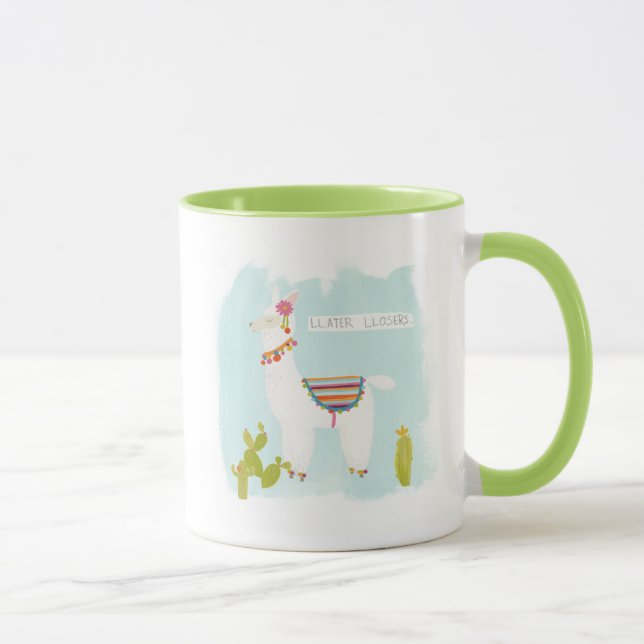 Caneca Pom Pom Llama Rama - Llater Llosers (Direita)