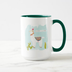 Caneca Pom Pom Llama Rama - Llater Llosers