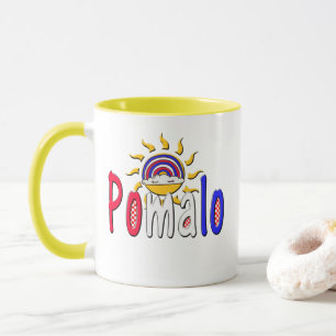 Caneca Pomalo - Relaxação Croata com Sol e Arco-íris