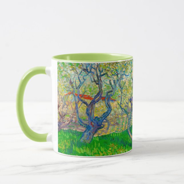 Caneca Pomar Vincent van Gogh em Blossom (Esquerda)