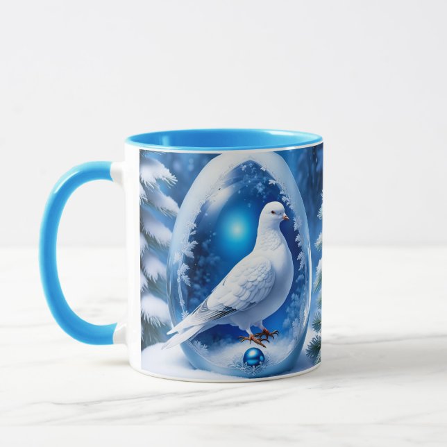 Caneca Pombo-de-ovo Fantasy Cute (Esquerda)