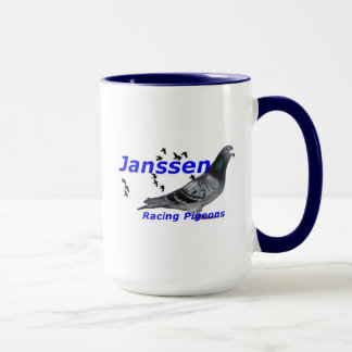 Caneca Pombos de competência coleccionáveis de Janssen da