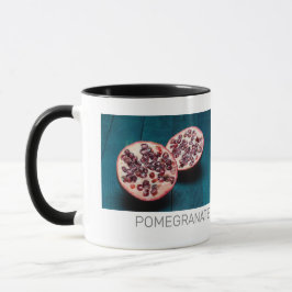 Caneca Pomegranato Fruta Vegan Gourmet Foodie Souvenir