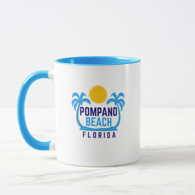 Caneca Pompano Beach Coffee Mug (Esquerda)