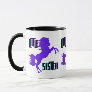 Caneca Pônei Roxo Irmãzinha