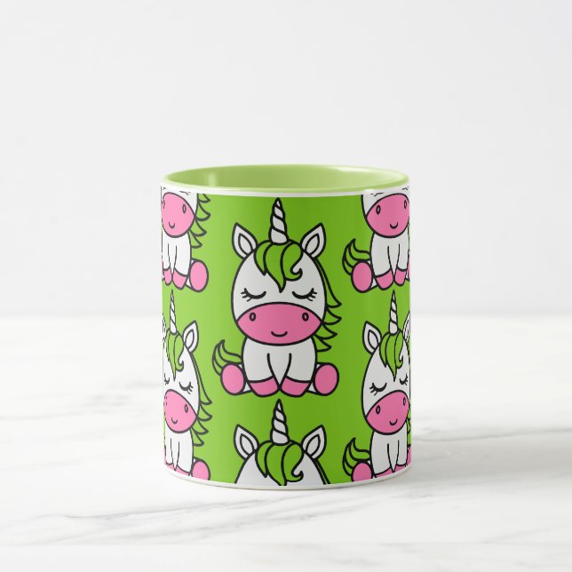 Caneca Pônei Unicórnio de Meninas (Centro)