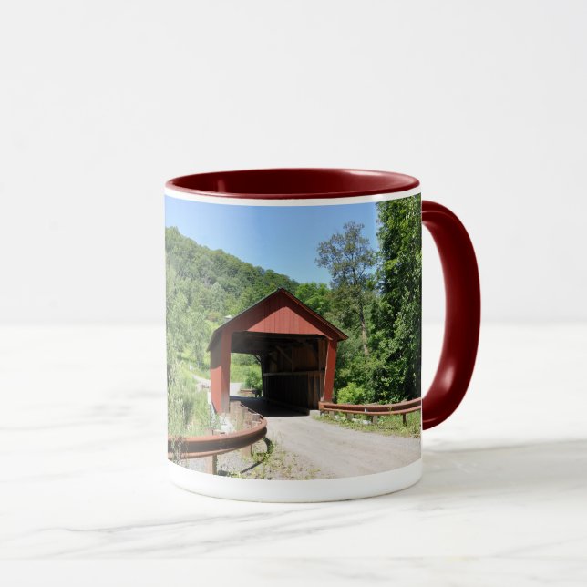 Caneca Ponte coberta por braley - Mug (Frente Esquerda)