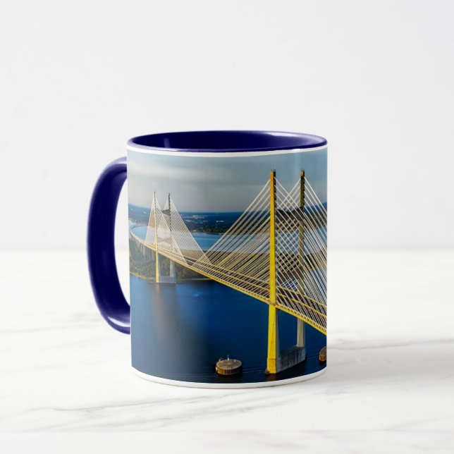 Caneca Ponte Dames Point, Jacksonville (Frente Esquerda)