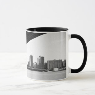 Caneca Ponte de Manhattan e skyline, New York, E.U.