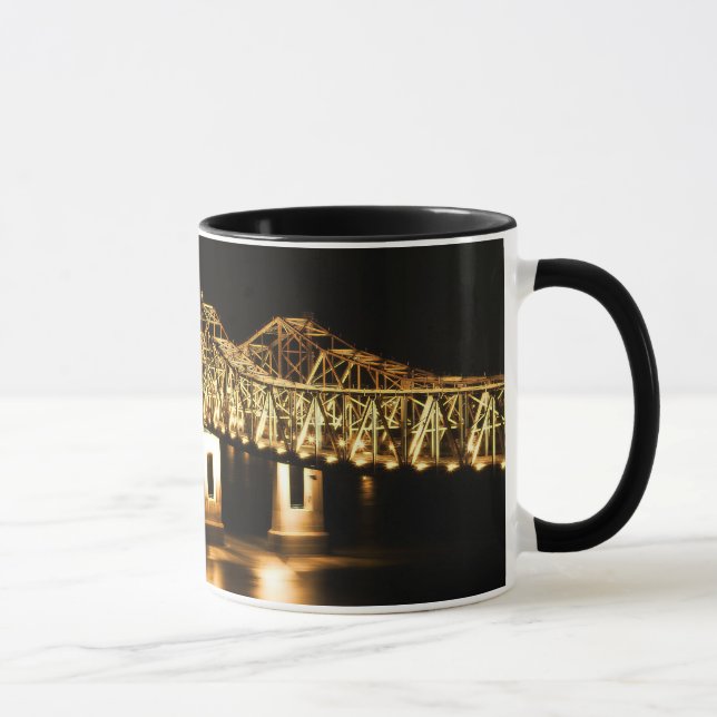 Caneca Ponte de Natchez-Vidalia - fulgor dourado (Direita)