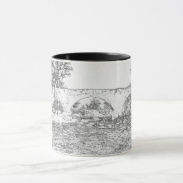 Caneca Ponte do Diabo e Ponte Stanley Kirkby Lonsdale