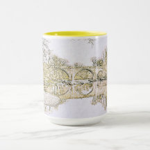 Ponte do Diabo Kirkby Lonsdale Desenho a Lápis