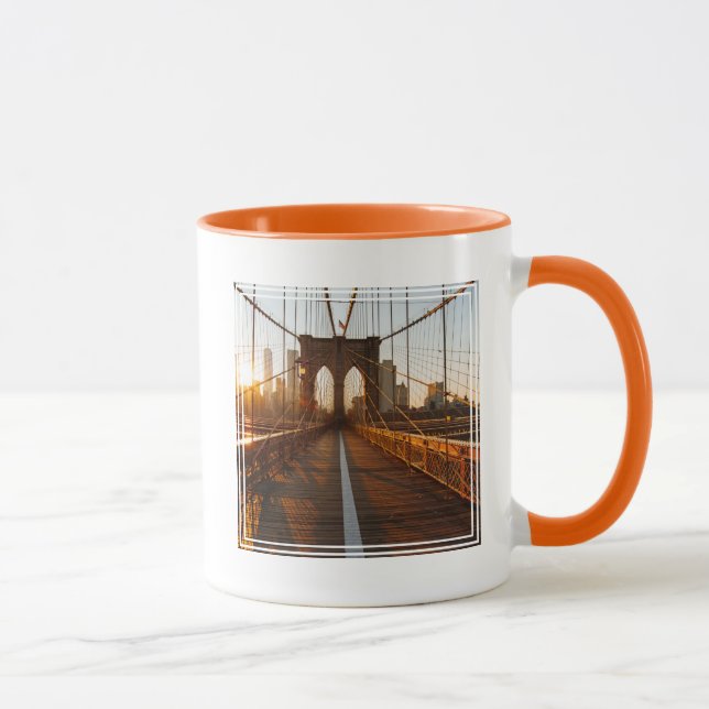 Caneca Ponte do Nova Iorque Brooklyn (Direita)