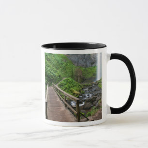 Caneca Ponte em Latourell Falls, Columbia River Gorge,