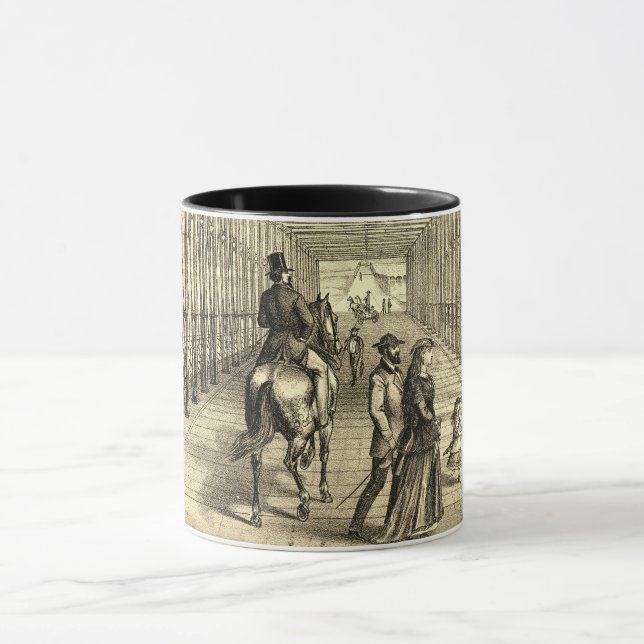 Caneca Ponte Ferro de Carpentersville Illinois 1871 (Centro)