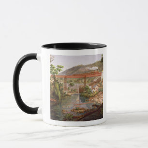 Caneca Ponte Railway em Atoyac, 'do álbum do Mexic