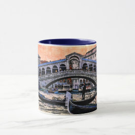 Caneca Ponte Rialto. Veneza. Itália.
