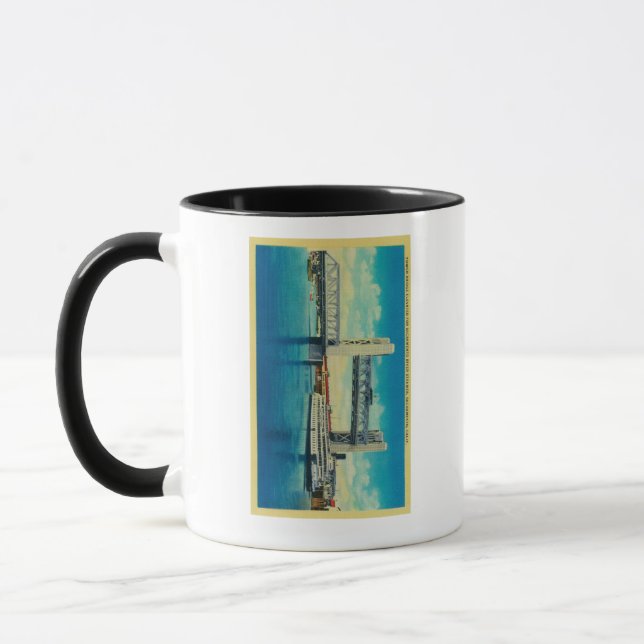 Caneca Ponte Torre Elevada para o Rio Sacramento (Esquerda)