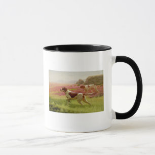 Caneca Ponteiros em uma paisagem, século XIX