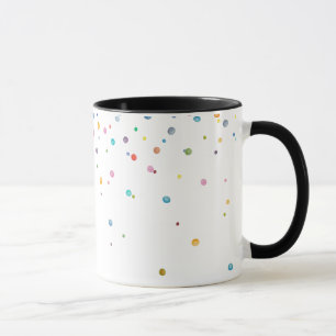 Caneca Pontos de Confetti Felizes