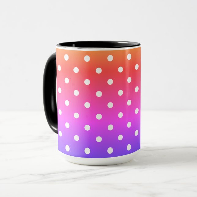 Caneca Pontos polka (Frente Esquerda)